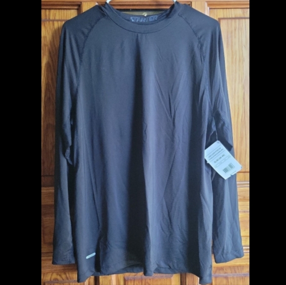 Men's Starter Dri-Star Long Sleeve Fitted Top - Picture 3 of 6